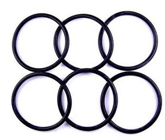 O Ring 10mm inside dia x 1.3mm section NITRILE Packet of 6